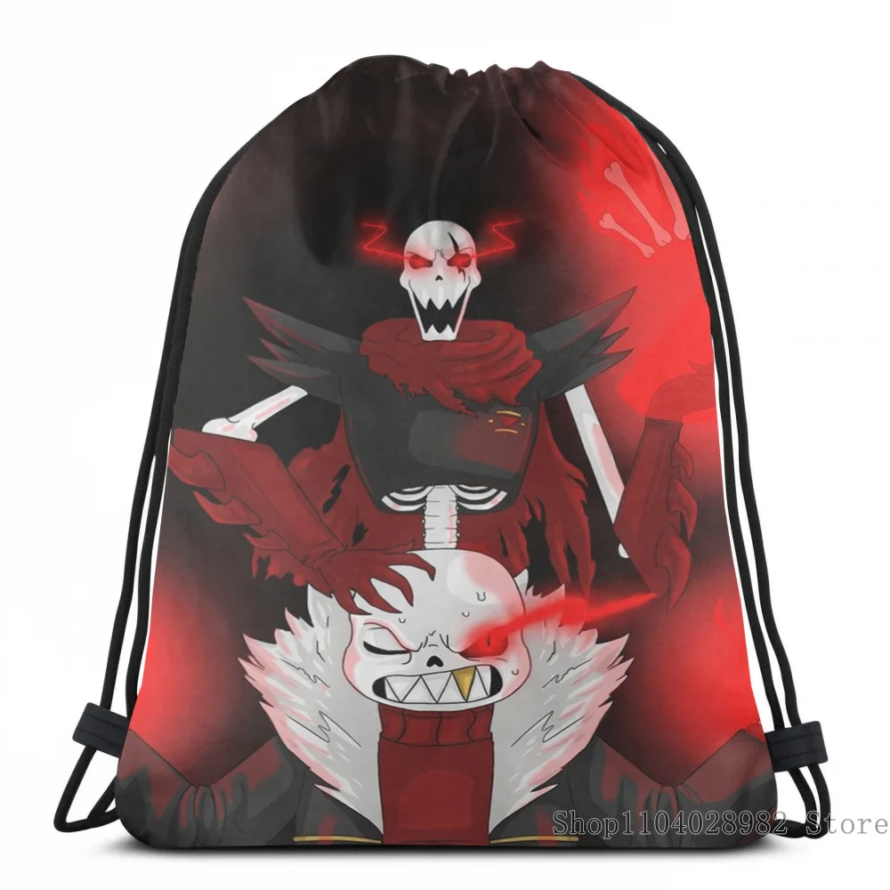 Funny Graphic Print Underfell Bros - Undertale (AU) USB Charge Backpack men School bags Women Tote Bags Travel laptop bag