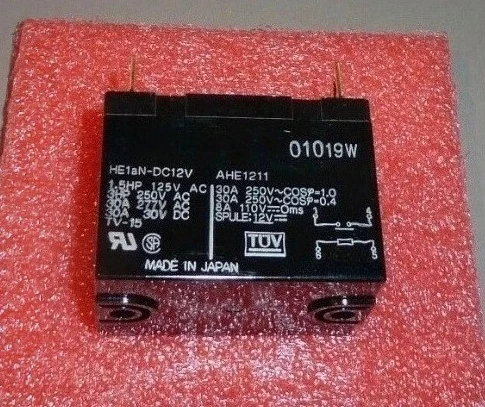 

Совершенно новое реле He1an-dc12v ahe1211 12VDC 30A 4-контактное. Быстрая доставка.
