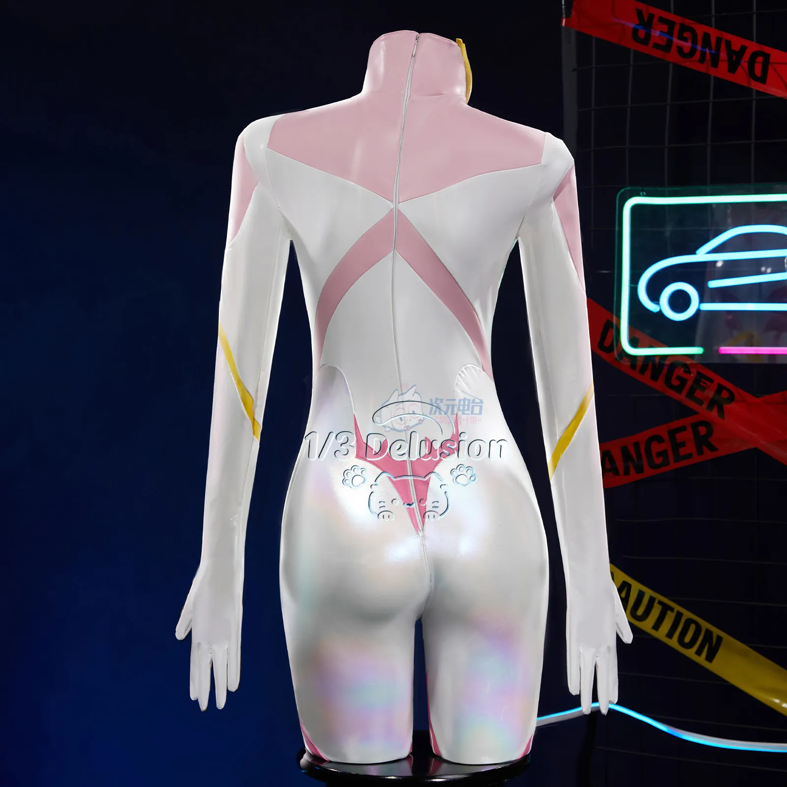 

Mobile Suit Gundam SEED Lacus Clyne Cosplay Costume Anime pilot Suit Party Uniform Play Role Clothes 1/3 Delusion