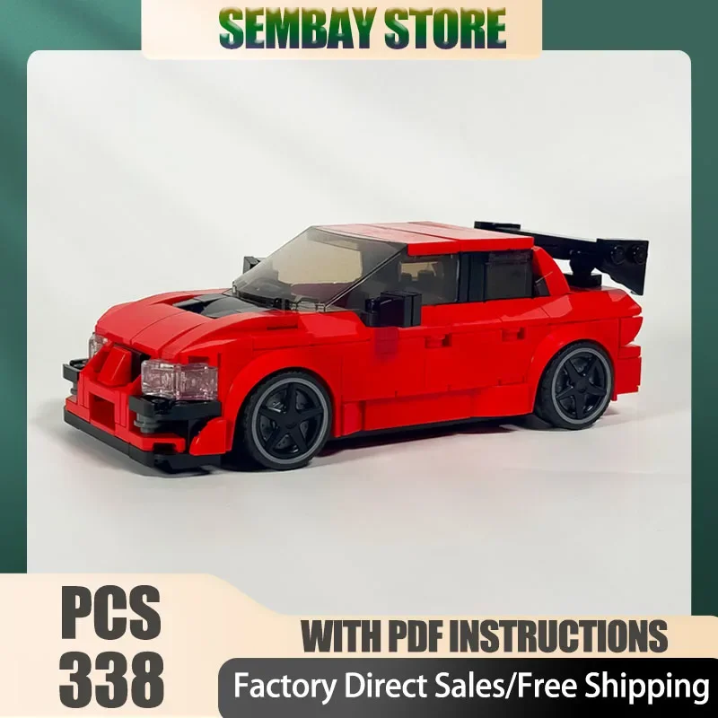 

Moc Building Bricks Modular Tokyo Drift Super Sports Car Model Technology Blocks Christmas DIY Toy Construction Gifts