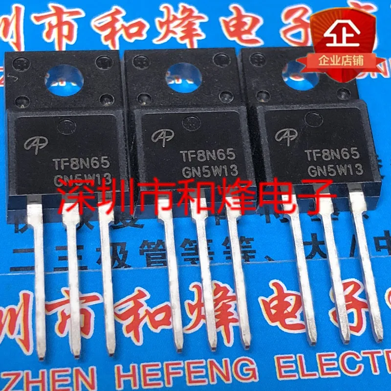 AOTF8N65, TF8N65, piezas, 650V, 8A, original, 30 TO-220F