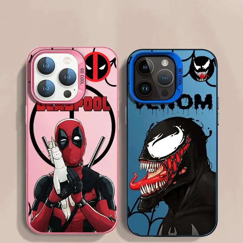 Marvel Venom Phone Case for Realme 11 Pro 12 8i 9i 10 10 Pro 4G 5G C15 C20 C21 C21Y C31 C35 C53 C55 Soft Cover