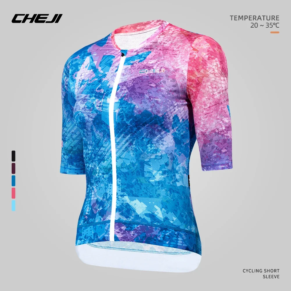 

Cheji Women's Cycling Jerseys Short Sleeve