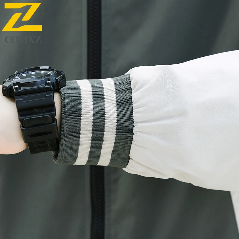 COMXZ Premium Baseball Jacket Men Autumn Fashion Adventure Versatile Coat Casual Mountain Climbing Lightweight New Mens Clothing