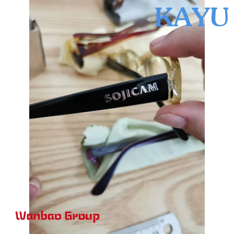 Custom  2020 new high quality Clear logo sticker metal label for sunglass