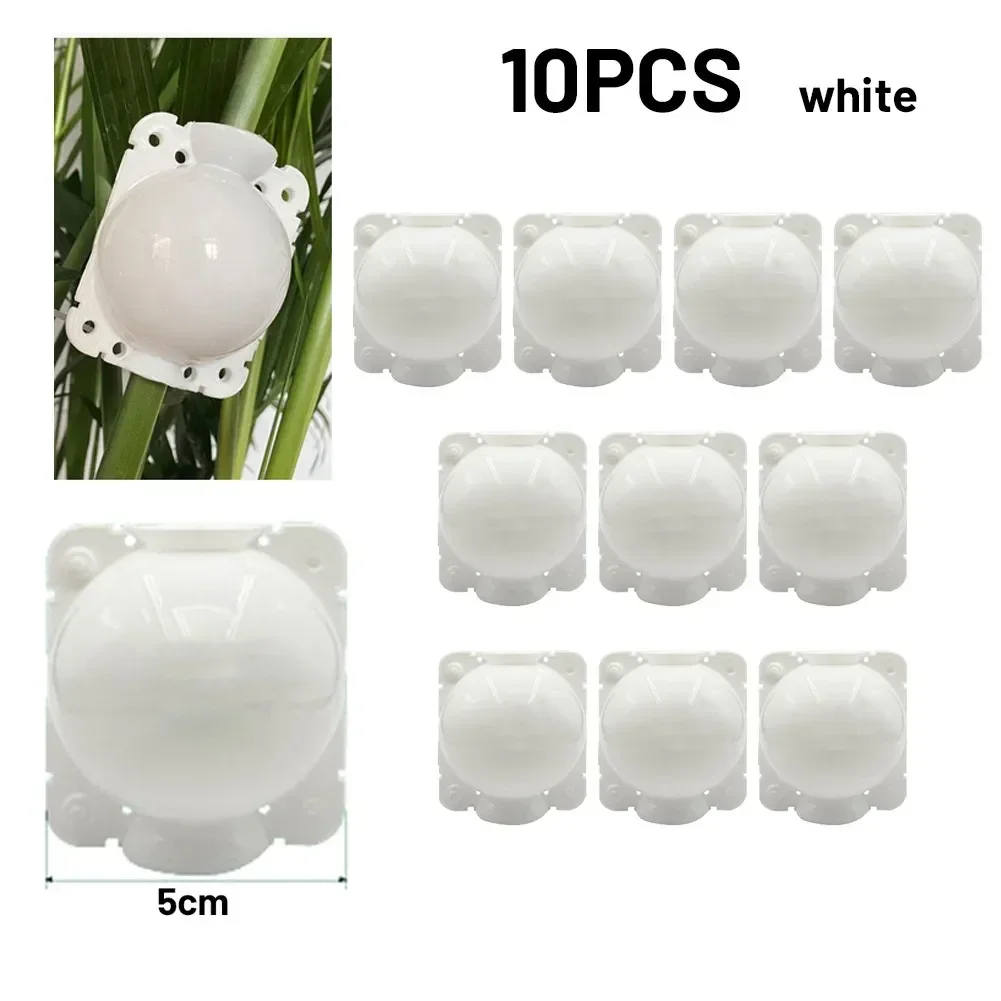 10Pcs Plant Rooting Equipment High Pressure Propagation Ball Garden Graft Box Plant Propagation Box