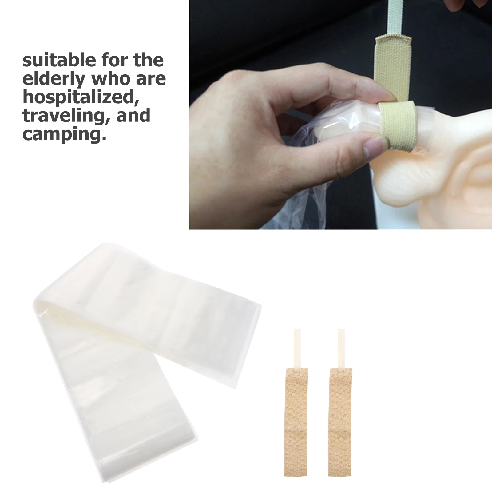 

30pcs Large Capacity Urinal Bag Male Urinal Portable Urine Collection Tool For Hospital Travel Camping Bedridden Patient Use