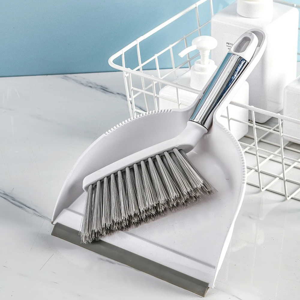 1 Set Mini Cleaning Brush And Dustpan Set - Handheld Sweeping Brush And Dustpan, Desktop Cleaning Brush #3