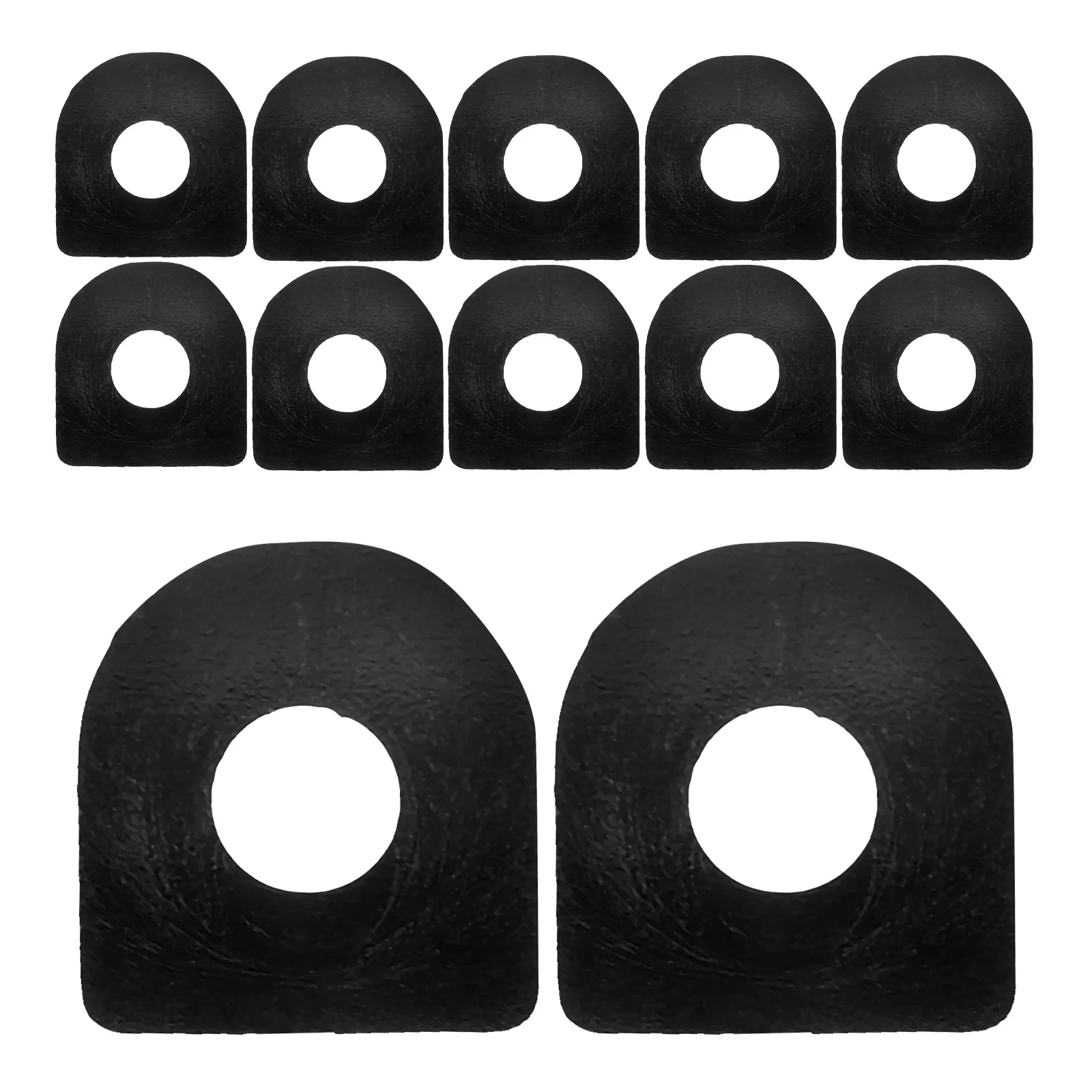 12pcs Seatpost Clamp Gasket Rubber Bike Seat Tube Clip Washer Replacement For Road Bicycle Riding Supplies