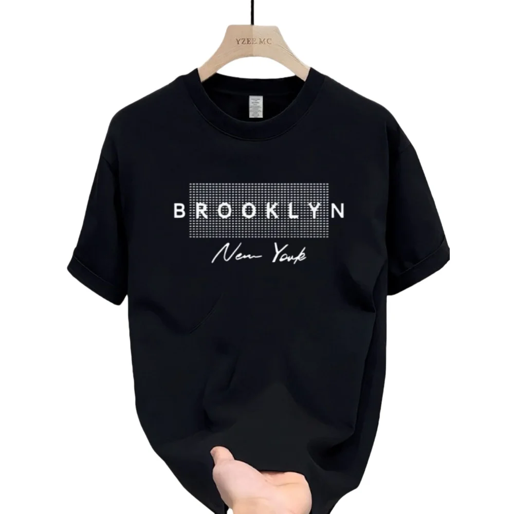 

Creative and Minimalist Text 3D Printed Men's T-Shirt Fashionable and Trendy Street Top Summer Breathable Round Neck Daily Top