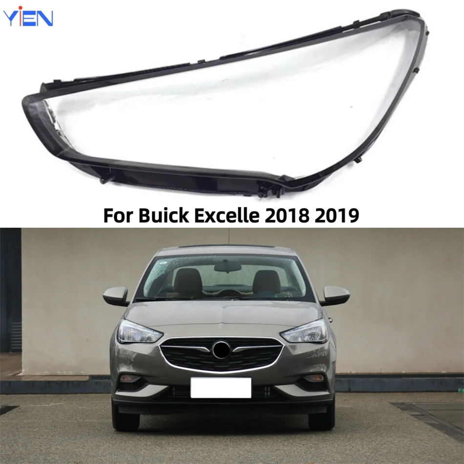 

For Buick Excelle 2018 2019 Car Lights Shell Lampshades Lamp Shell Headlamp Housing Car Front Headlight Lens Cover Lights Shell