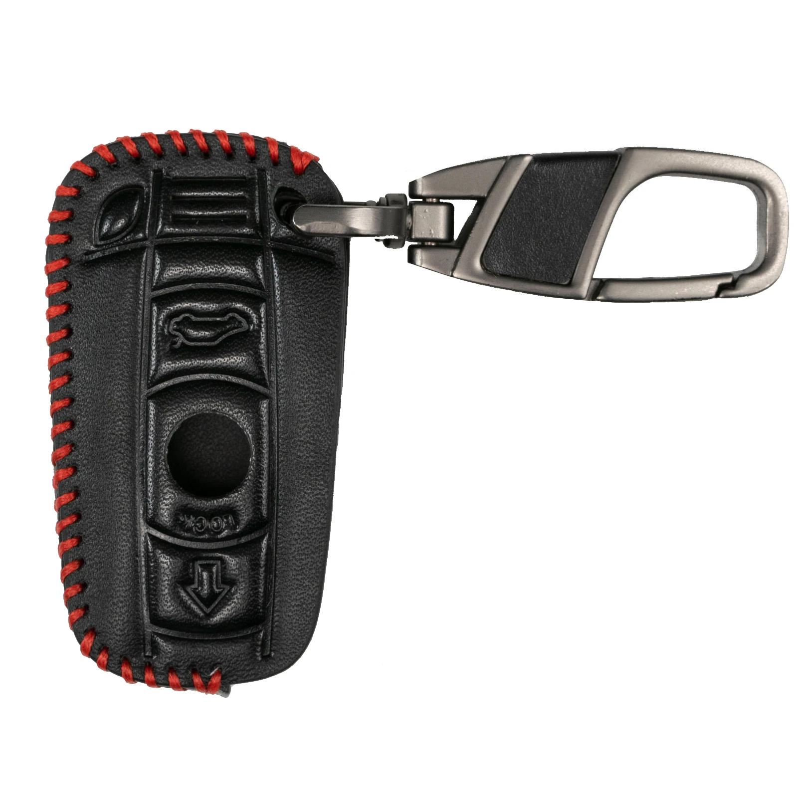 For BMW 1 3 5 6 7 Series E89 X3 X5 X6 E70 E71 E72 Z4 E60 E61 E90 E91 E93 PU Leather Key Case Cover Shell Holder Key Fob Chain