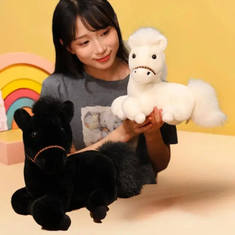 Boneca de pelúcia do zodíaco dos desenhos animados – mascote de pelúcia macia de 2026 ano novo chinês para decoração de casa e presentes.