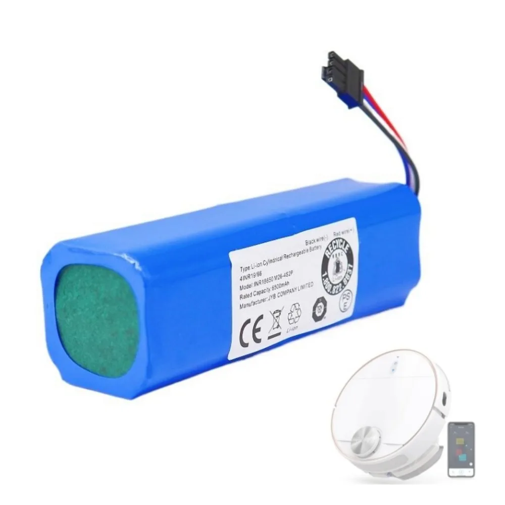 14.4V 5600mAh Li-ion Battery Pack Compatible for 360 Robot S9 X90 X95 Compatible for RoboVac L10 L70 Vacuum Cleaner Batteries.