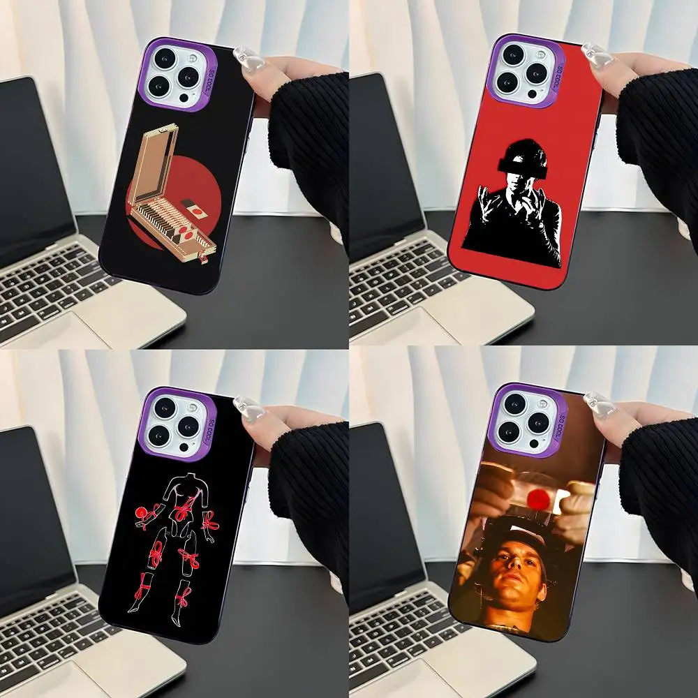 

D-Dexter Morgan For Purple Candy Matte Cover iPhone 17,16,15,14,13,12,11,Mini,Pro,E,SE4,XS,MAX