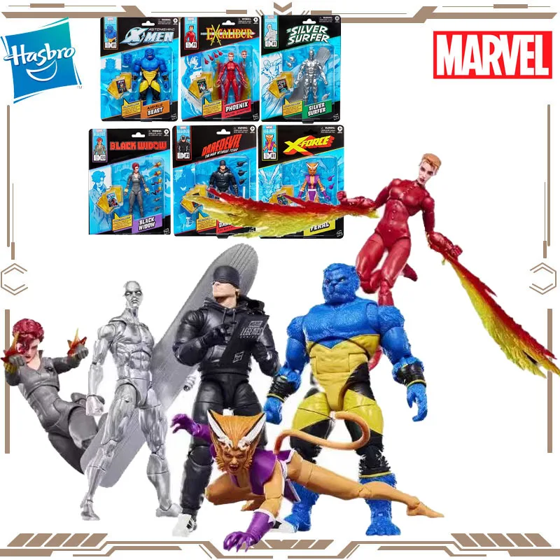 

Hasbro оригинальная фигурка Marvel Legends Phoenix Silver Surfer Feral, игрушки для мальчиков и девочек, подарок, Коллекционная модель, украшения