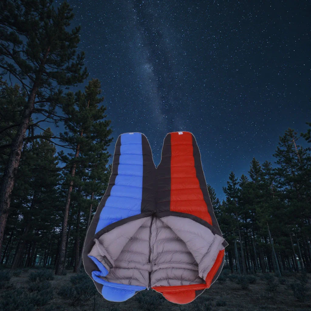 حقيبة نوم للتخييم خفيفة الوزن 4 فصول دافئة على الظهر في الهواء الطلق حقيبة نوم شتوية من القطن للأمهات #3