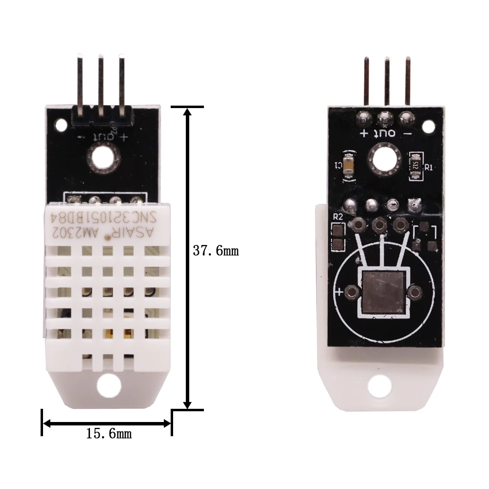 DHT22 AM2302 Digital Temperature Humidity Sensor Module Replace SHT11 SHT15 With Dupont Cables for Arduino DIY Kit