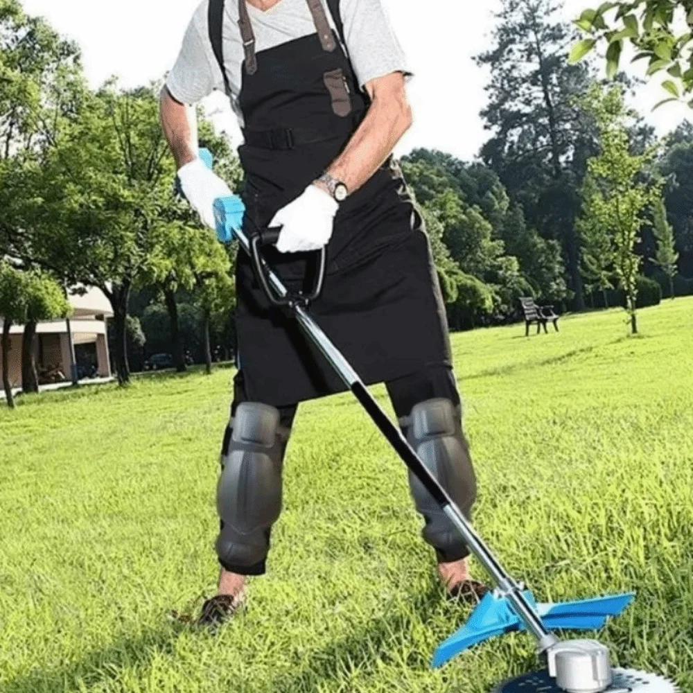 防水ガーデニング膝パッド滑り止め調節可能なストラップ脚保護弾性拡張シャンクプロテクターガーデン作業