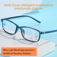 Retro Progressive Multi-Focus Reading Glasses For Men Women Anti-blue Light Near Far Presbyopia Eyeglasses Vintage PC