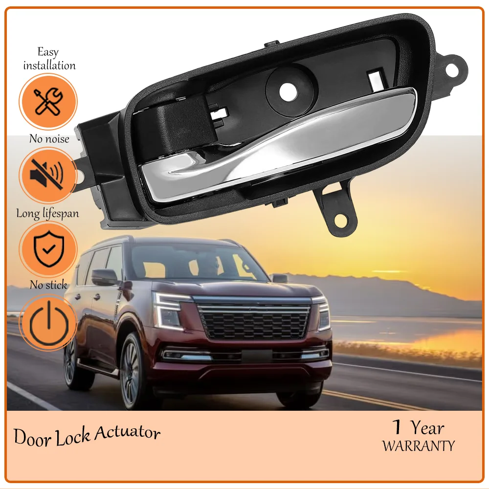 

Driver Side Interior Door Handle Compatible With Nissan Altima Murano Armada Pathfinder Titan OE 80671-3TA0D,80671-3TA0A