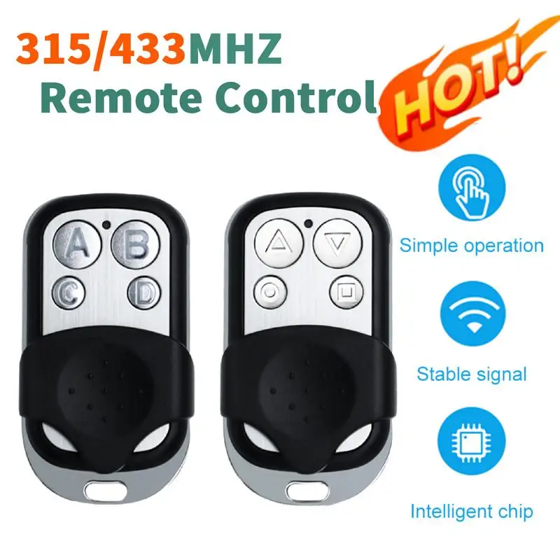 315/433 mhz Remote Control Garage Gate Door Opener Remote Control for electric gate Duplicator Clone garage remote door control