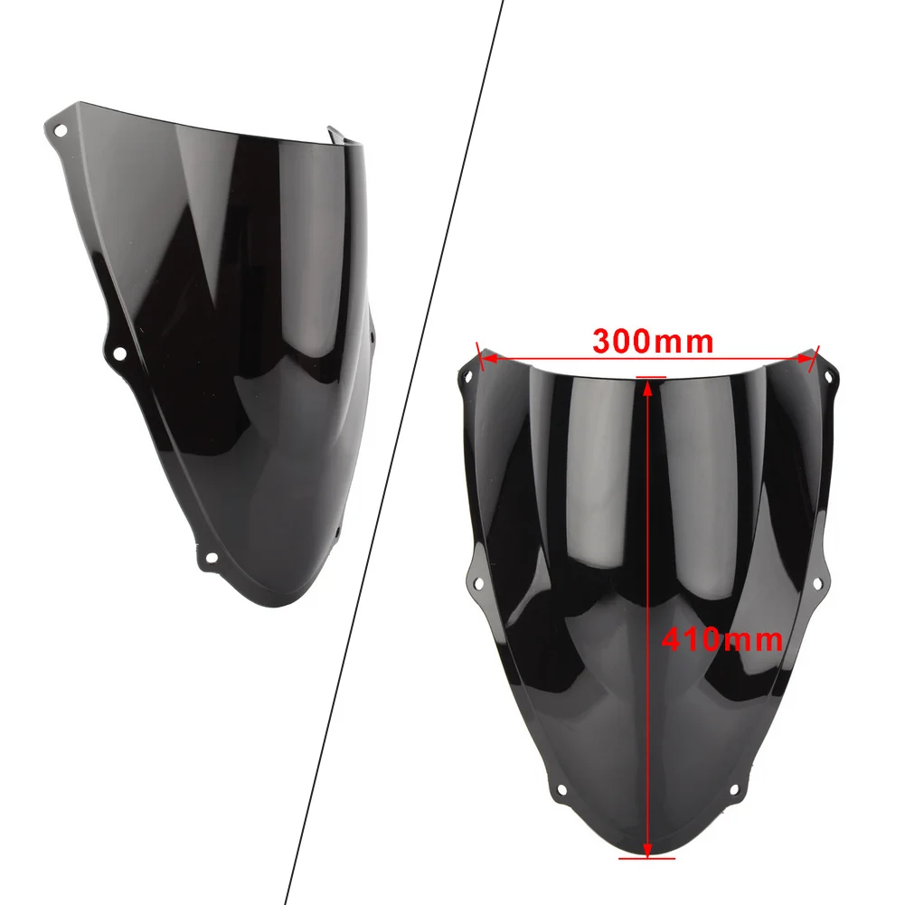Motorcycle Windshield Double Bubble For SUZUKI TL1000 TL 1000 R 1000R TL1000R 1998-2003 Accessories WindScreen Fairing Deflector view 6