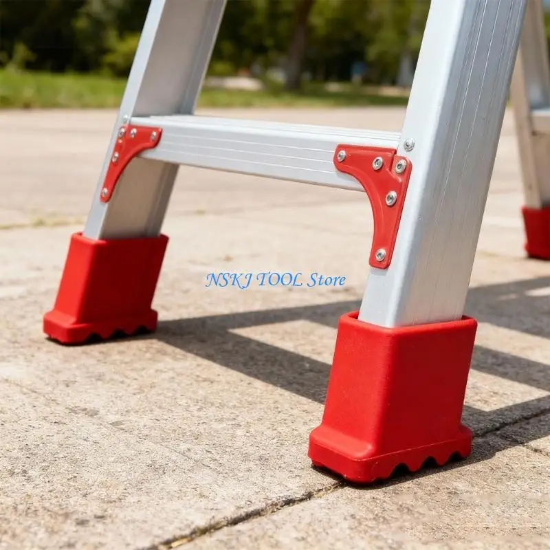 L8RC Nonslip Ladder Base Covers Shockproof Easy Installation Floor Guard Accessories