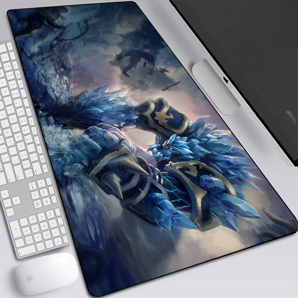 Grande Gaming Mouse Pad, League of Legends, Malphite, Computador, Laptop, Mousepad, XXL, Teclado do Office, Tapete de Mesa, PC Gamer