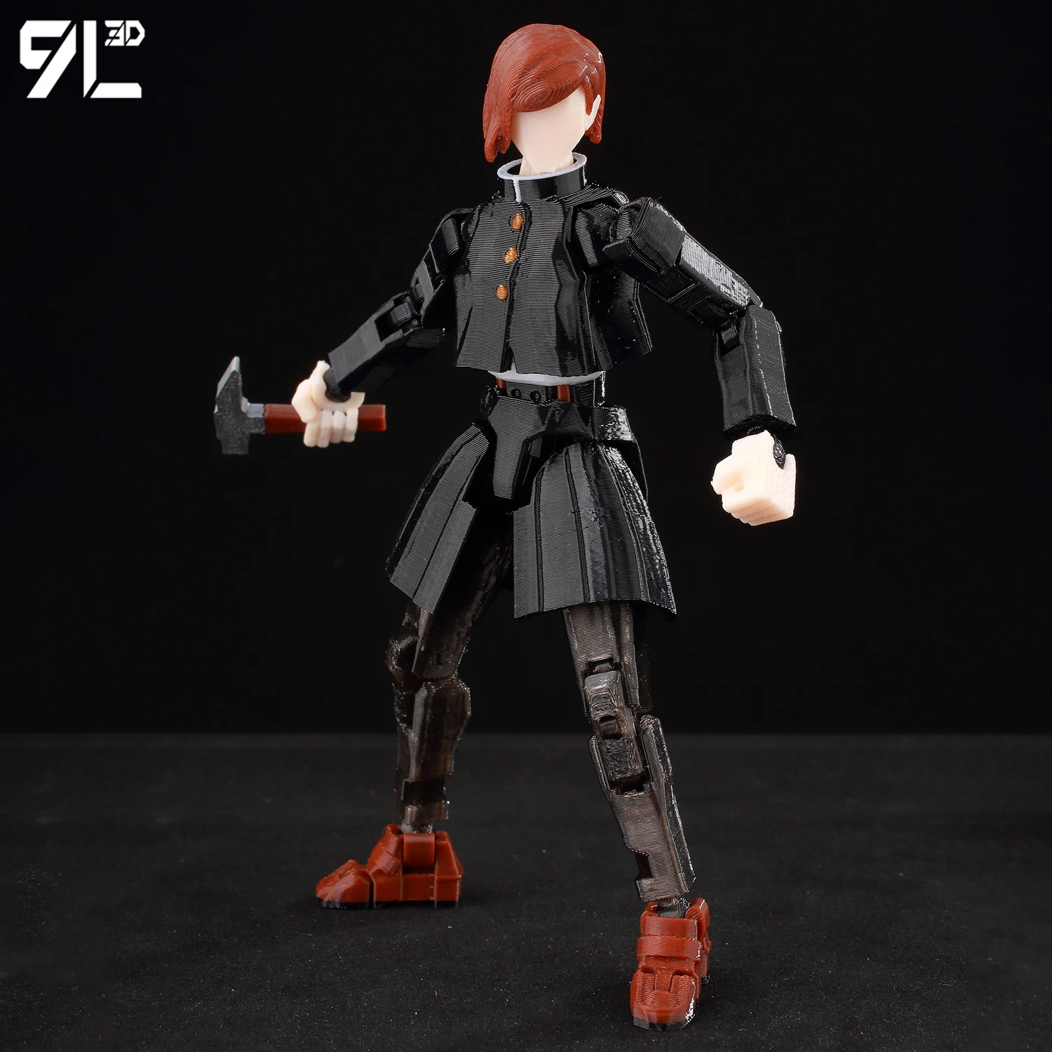9L3D プリント Jujutsu Dummy13 Lucky13 T13 Titan13 Kaisen 釘崎