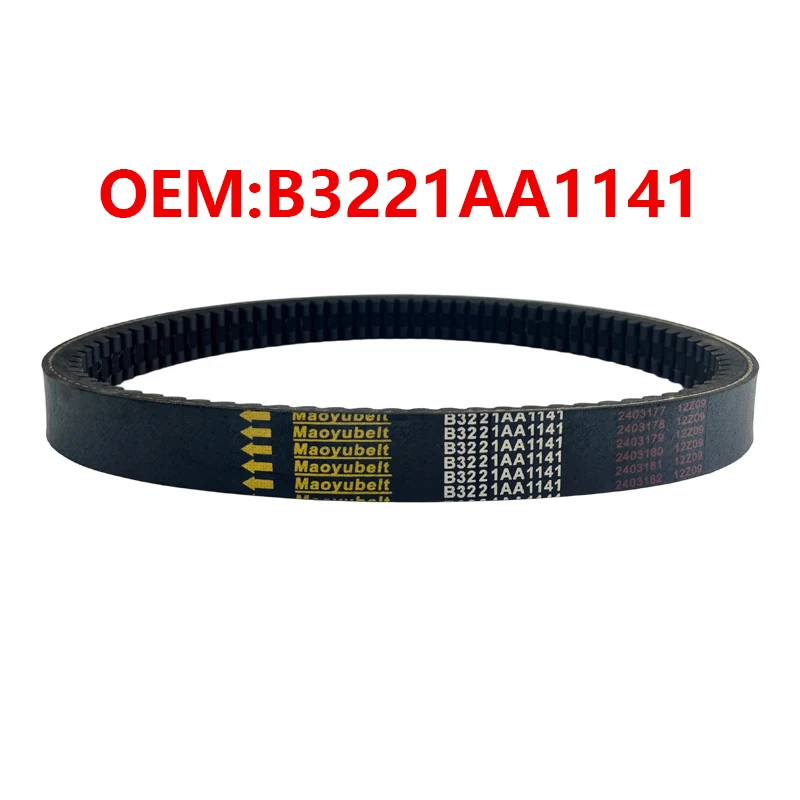 B3221AA1141 Correa de transmisión para Casalini idea Sulky antes Piaggio M500 Bellier Divane Motor Yanmar opale Motor Lombardini EPCOUR028