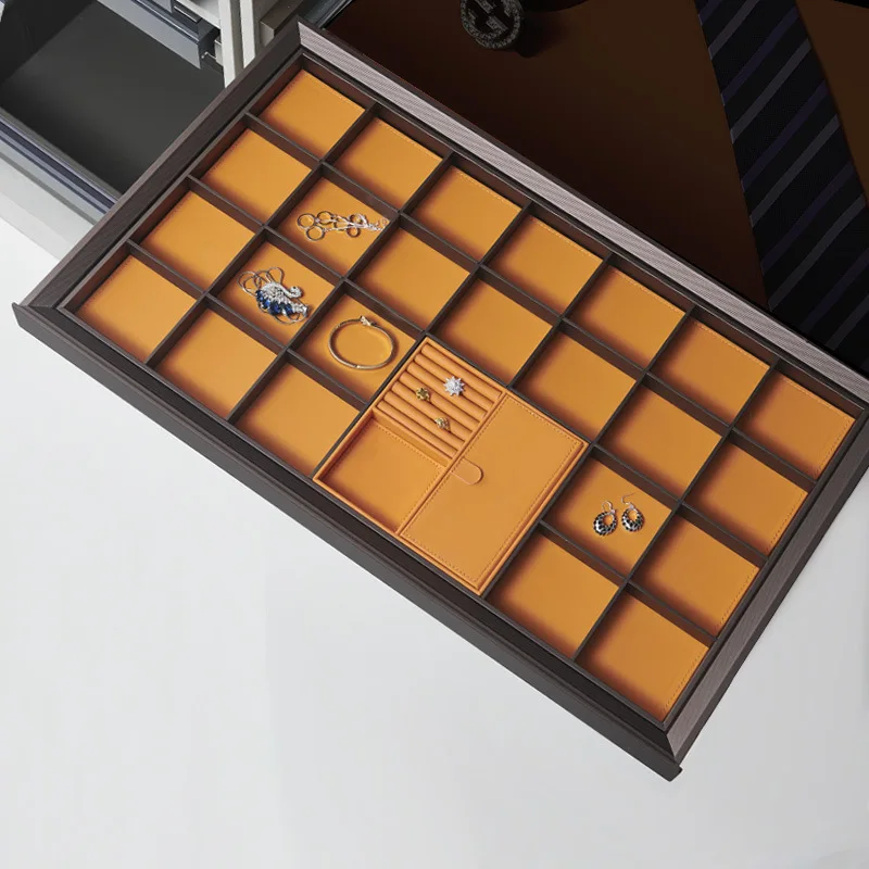 متعددة الوظائف المنزل تلسكوبي درج نوع صندوق تخزين المجوهرات نمط جديد خزانة سحب سلة سحب السراويل الرف مصنوعة من الألومنيوم #1