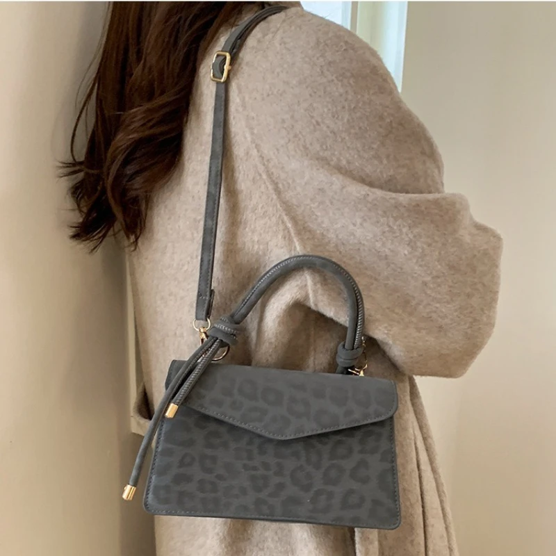 Leopard Print Fashion Small Shoulder Crossbody Bags for Women 2026 New High Quality Pu Leather Woman Tote Bags Women's Handbag - view 3