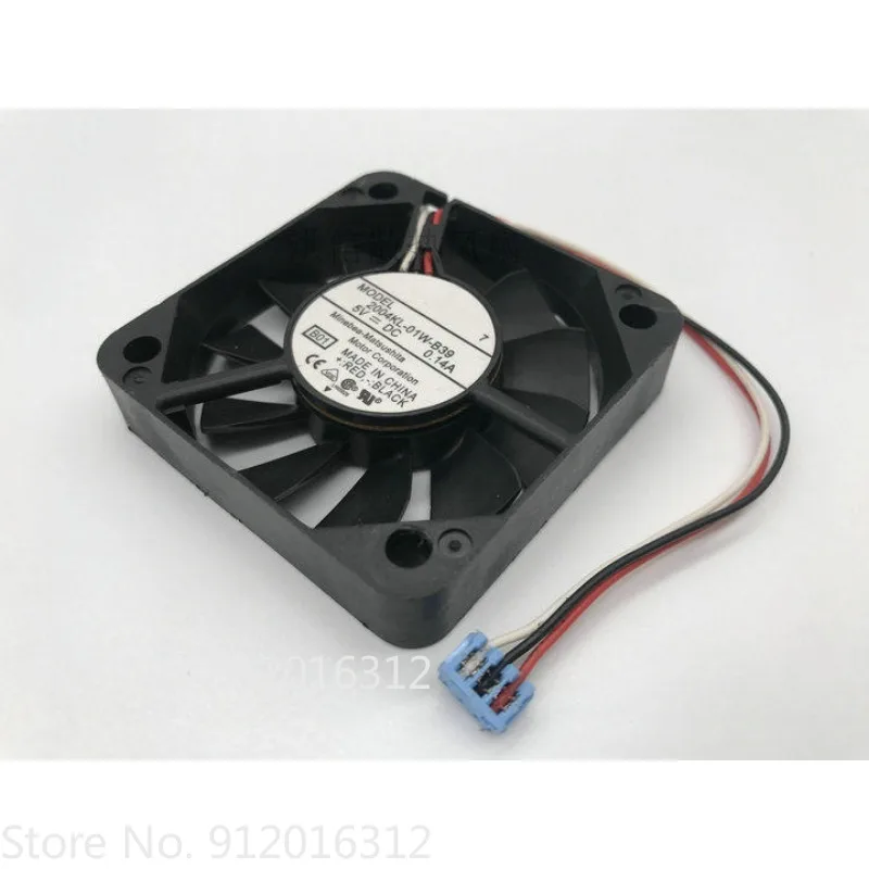 New Fan for NMB 2004KL-01W-B39 DC5V 0.14A Cooling Fan 5cm 5010 50 * 50 * 10mm
