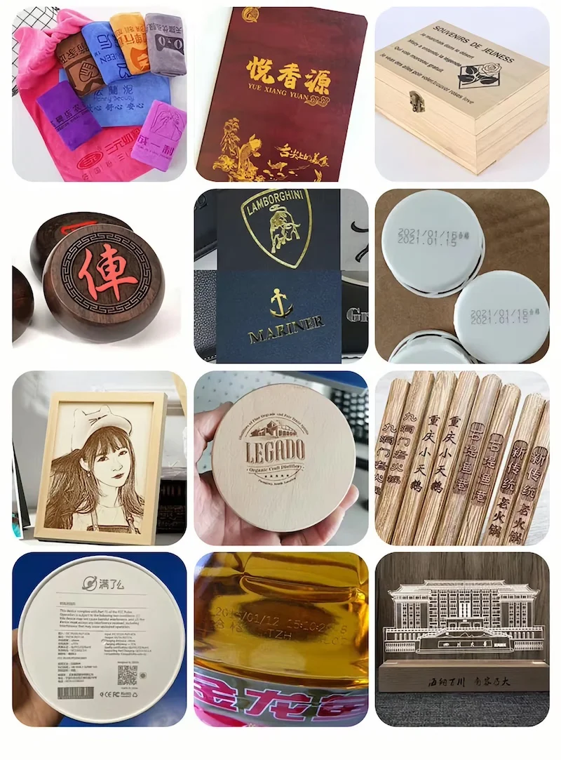 20W-100W Raycus Max IPG Mopa Metal Engraving Optical Fiber Laser Marking Machine