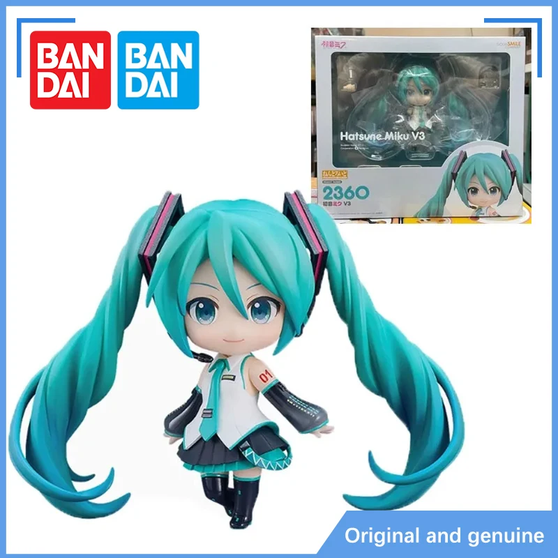 GSC Good Smile Original Nendoroid Hatsune Miku Anime Figure Miku V3 2360 Action Figure Toys for Boys Girls Kids Birthday Gifts