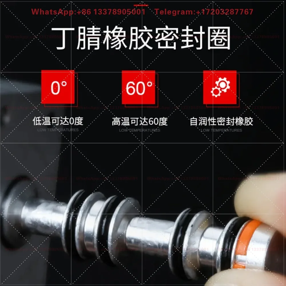 Pneumatic five position solenoid valve group 4V210-08 two position five way reversing valve DC24V solenoid valve base