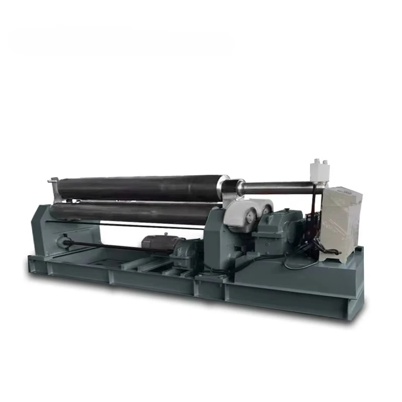 Automatic numerical control plate bending mill 3-roll plate hydraulic mill