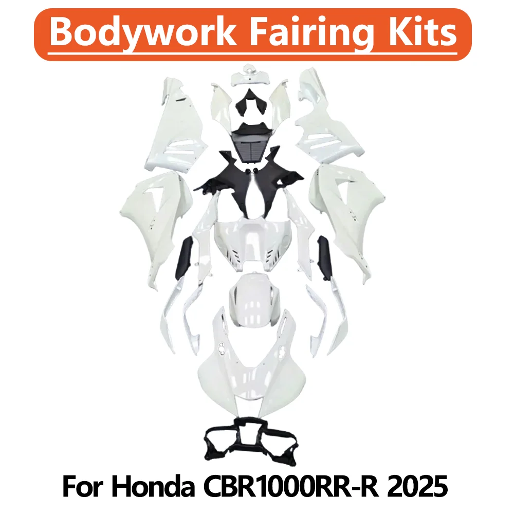

Для Honda CBR1000RR-R CBR1000RR 2025 неокрашенный пластик, полный комплект, аксессуары для обтекателей для мотоциклов, комплект обтекателей, новый АБС-пластик