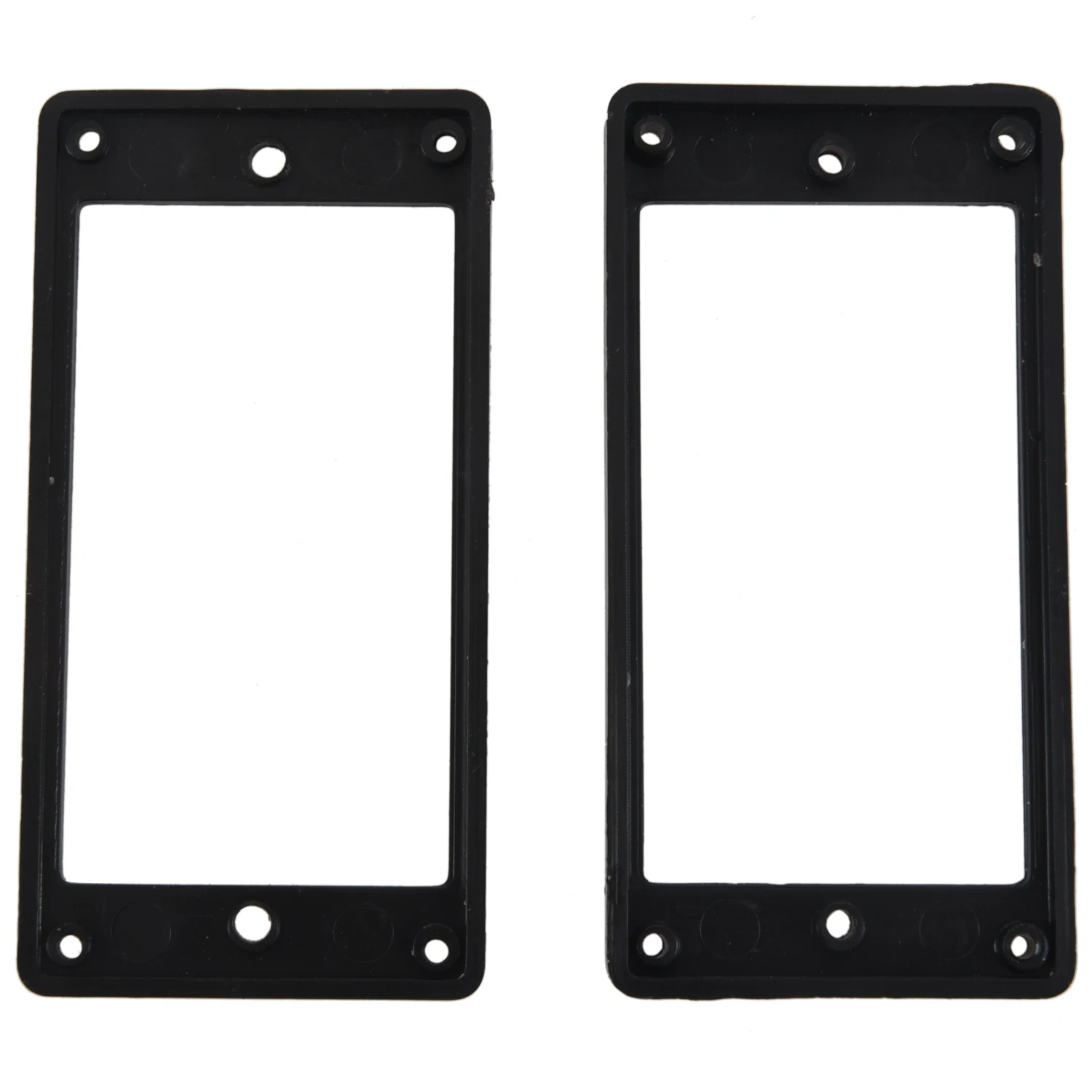 

2Pcs Flat Humbucker Pickup Mounting Ring Frame ABS for Electric Guitar