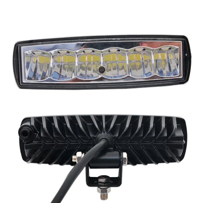 

1PCS Suitable for Automotive Engineering Vehicle Auxiliary Lighting Overhaul Light Work Light 18W Spotlight DC10-30V