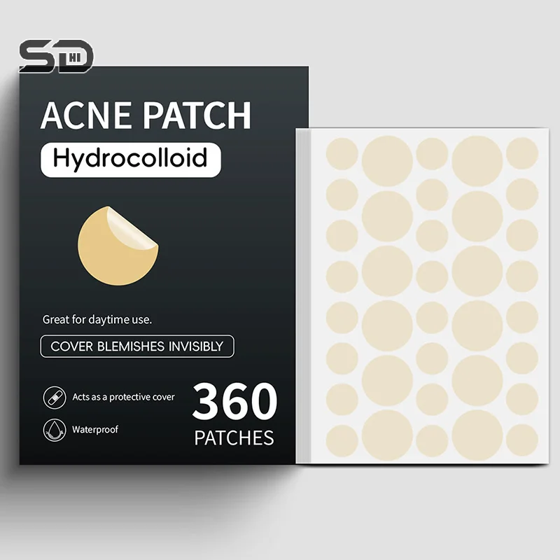 360PCS Pimple Patch Acne Invisible Acne Removal Skin Care Stickers Concealer Face Spot Beauty Makeup Tools