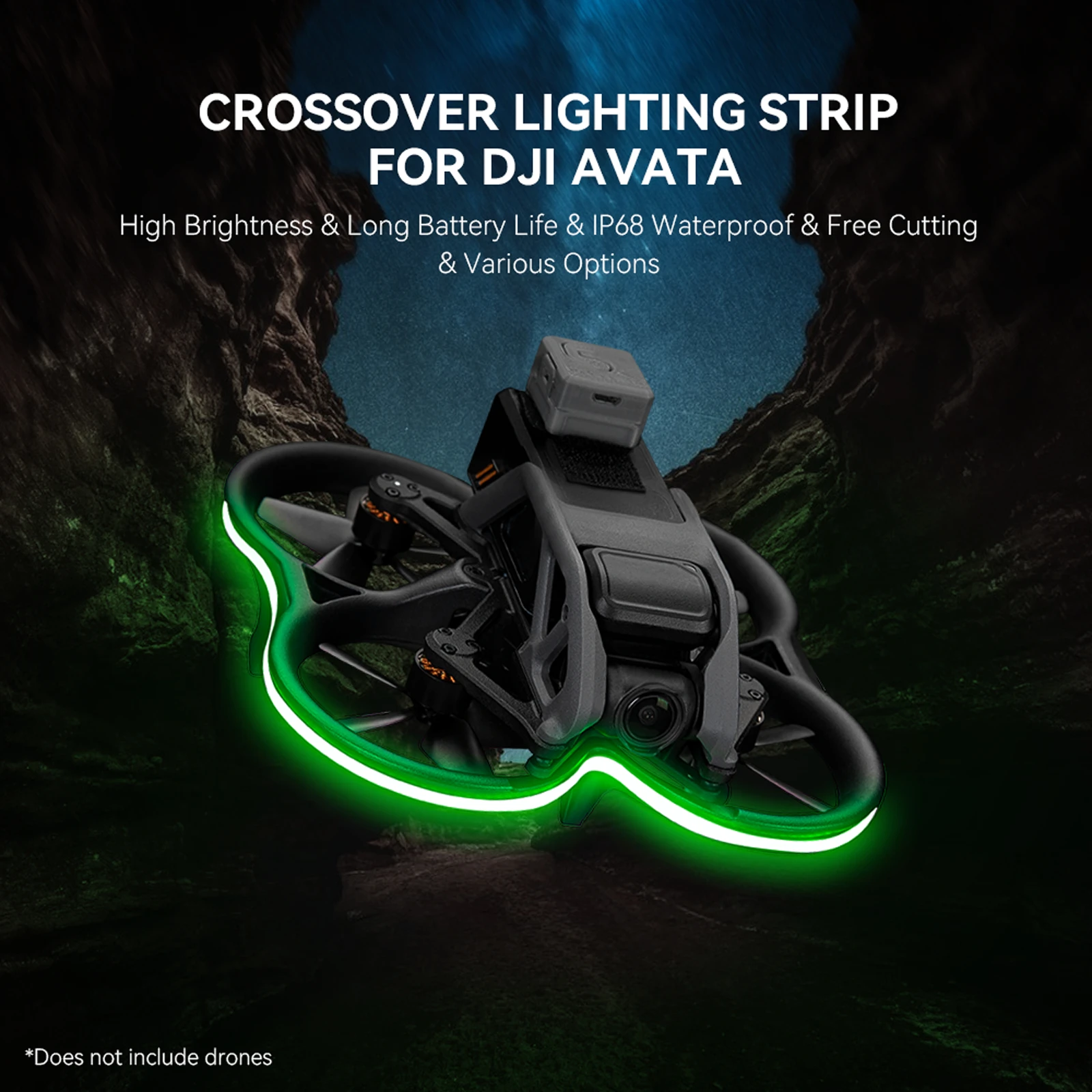 Light-emitting Light Strip Suitable For DJI Avata Drone Night Flight Warning Light Strip