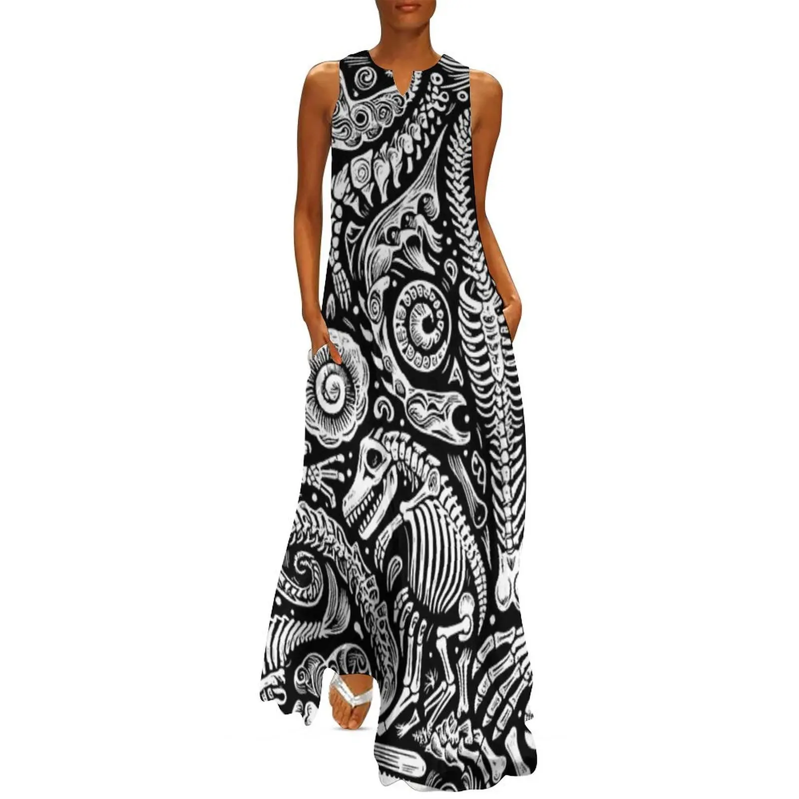 

Fossils Long Dress african dresses for woman sexy dress dress women elegant luxury women dresses
