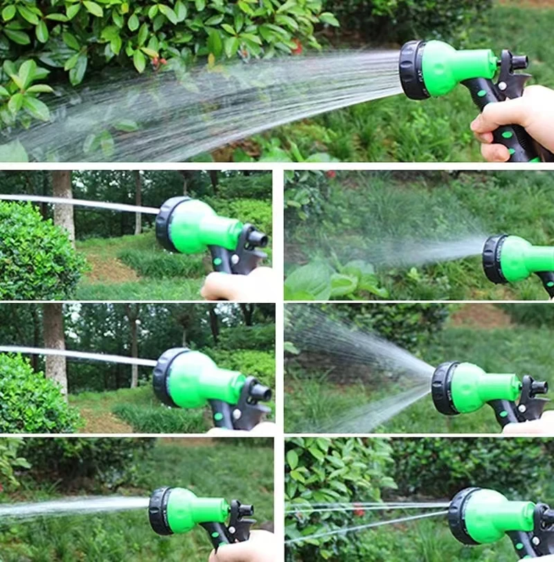 25FT-200FT Multifunktionaler Gartenschlauch, Ausziehbarer Schlauch, Hochdruck-Autowäsche, Haussprinkler, Traditioneller Gartenreiniger – Detail 9