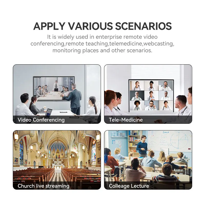 Oneking New Arrival PoE PTZ Camera HD-MI/USB/SDI 12X Zoom Video Conference Live Streaming Broadcast Ptz Conference Cameras