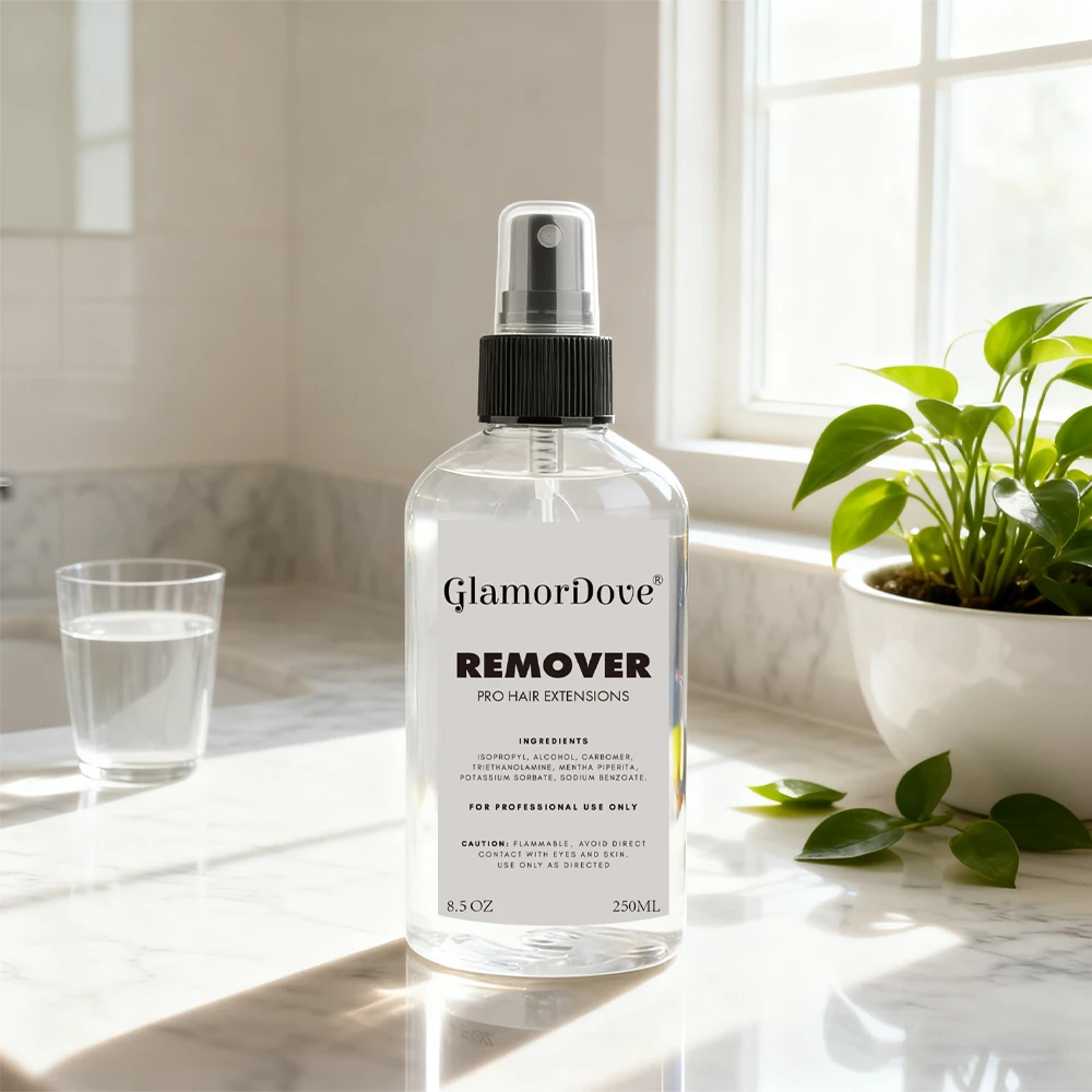 グラマーダヴ-テープインリムーバー-250ml-–-残留物を簡単に除去、ヘアエクステンション用の優しい処方
