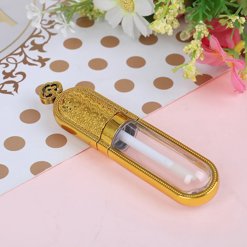 1PC Pretty Lip Gloss Tube Lip Balm Bottle Container Refillable Empty Lip Gloss Tube