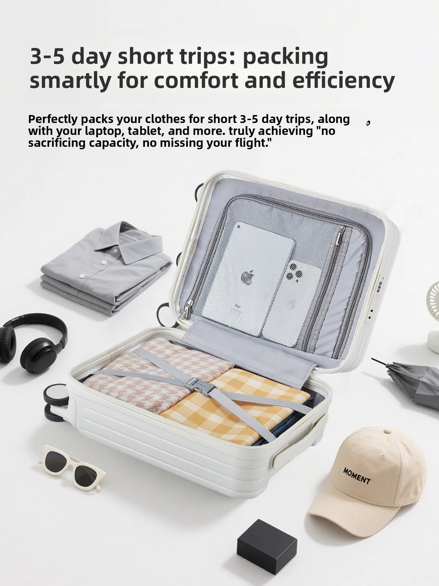 4 Polegada mala de mão feminina primavera outono leve pullman saco de viagem universal faionable com lo e rodas