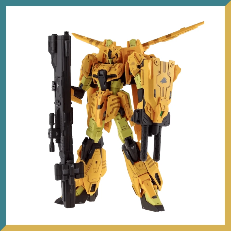 

Daban 1/100 MG 8805 Yellow Wolf ZETA Warrior Transformation Aircraft Assembly Model Joint Mobile Mech Warrior Figure Toy Gift